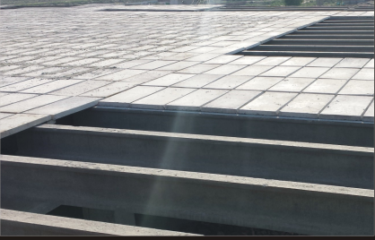 Roofing with P.C Girders & Slabs