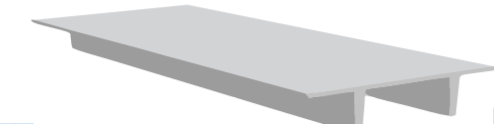 Roofing with Double Tee Planks