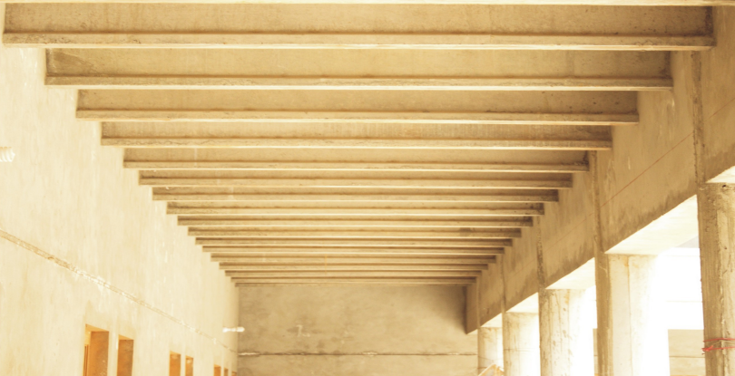 Roofing with P.C Girders & Slabs