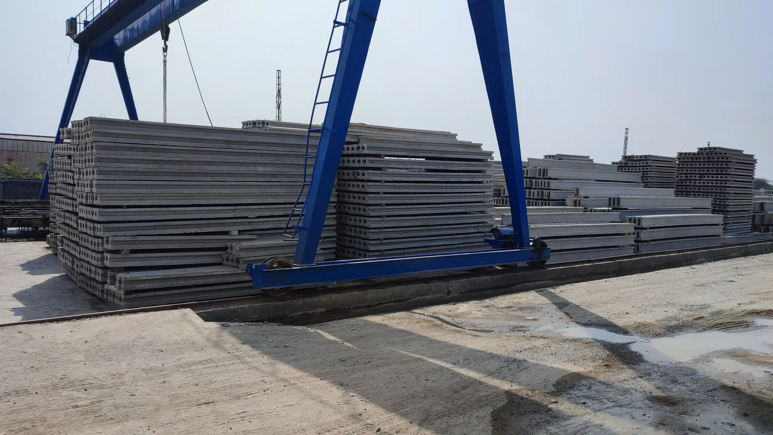 Roofing with P.C Girders & Slabs