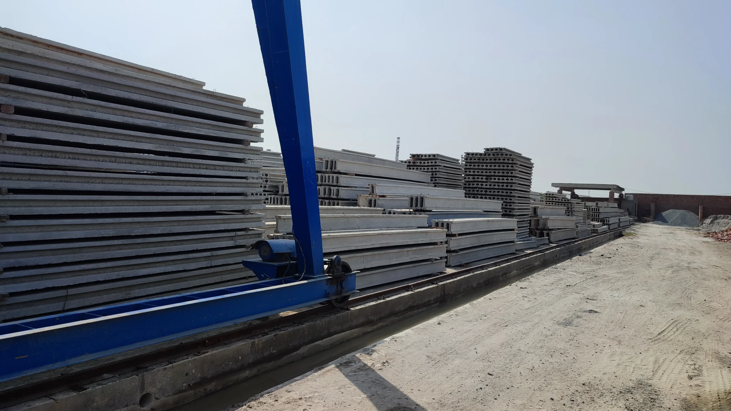 Roofing with P.C Girders & Slabs