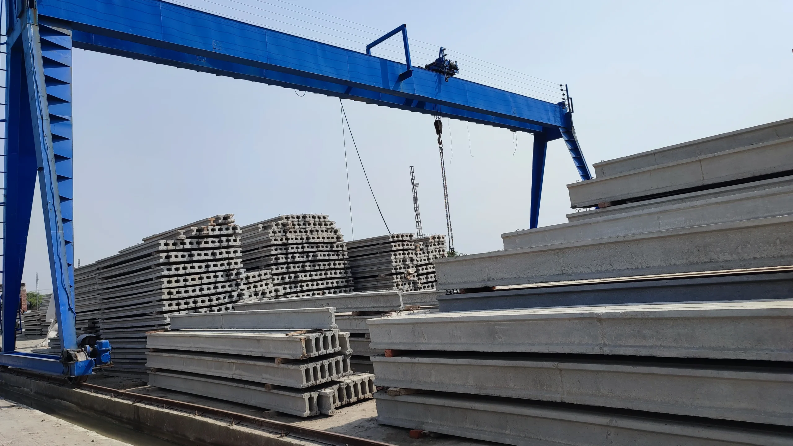 Roofing with P.C Girders & Slabs